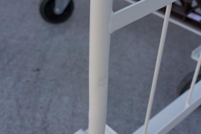 右フレーム曲がり