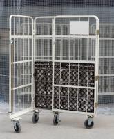 【販売終了】【中古】俺のカゴ台車G-spec　W1100×D800×H1700【レンタル使用品】【限定1台】