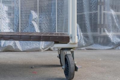 右フレーム曲がり