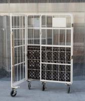 【販売終了】【美品中古】俺のカゴ台車　W1100×D800×H1700【レンタル使用品】【限定1台】