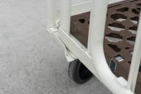 【販売終了】【中古】俺のカゴ台車　上下観音扉付き　W1100×D800×H1700【限定1台】