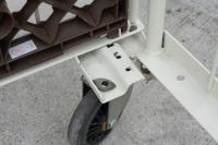 【販売終了】【中古】俺のカゴ台車　上下観音扉付き　W1100×D800×H1700【限定1台】