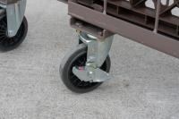 【販売終了】【中古】俺のカゴ台車 パタメル　W1100×D800×H1700　両面パタパタ折りたたみ式