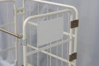 【販売終了】【中古 】天使のカゴ台車 パタメル　W850×D650×H1100　耐荷重500kg　両面パタパタ折りたたみ式【限定2台】