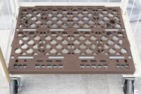 【販売終了】【中古 】天使のカゴ台車 パタメル　W850×D650×H1100　耐荷重500kg　両面パタパタ折りたたみ式【限定2台】