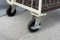 【販売終了】【中古 】天使のカゴ台車 パタメル　W850×D650×H1100　耐荷重500kg　両面パタパタ折りたたみ式【限定2台】