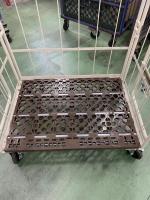 【販売終了】【中古】俺のカゴ台車　上下観音扉付き　W1100×D800×H1700【限定1台！】