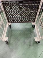 【販売終了】【中古】俺のカゴ台車　上下観音扉付き　W1100×D800×H1700【限定1台！】