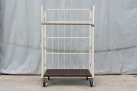 【販売終了】【中古】俺のカゴ台車G-spec　アイボリー　W1100×D800×H1700【レンタル使用品】