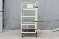 【販売終了】【中古】俺のカゴ台車G-spec　アイボリー　W1100×D800×H1700【レンタル使用品】