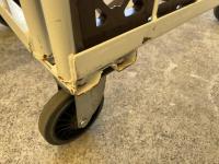 【販売終了】【中古】俺のカゴ台車G-spec　アイボリー　W1100×D800×H1700【レンタル使用品】