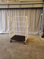 【販売終了】【美品中古】俺のカゴ台車　上下観音扉付き　W1100×D800×H1700【引取限定商品】【限定1台】