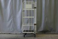 【販売終了】【中古】俺のカゴ台車　アイボリー　W850×D650×H1700【レンタル使用品】