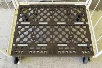 【販売終了】【中古】俺のカゴ台車　アイボリー　W850×D650×H1700【レンタル使用品】