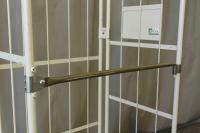 【販売終了】【中古】俺のカゴ台車　アイボリー　W850×D650×H1700【レンタル使用品】