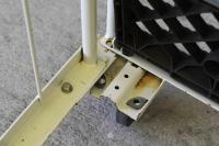 【販売終了】【中古】俺のカゴ台車　アイボリー　W850×D650×H1700【レンタル使用品】