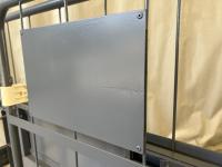 【販売終了】【中古】天使のカゴ台車Light　ブルーグレー　W850×D650×H1100　アルミ製　耐荷重200kg　両面折りたたみ式【軽量・小型カゴ台車】