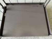 【販売終了】【中古】天使のカゴ台車Light　ココアブラウン　W850×D650×H1100　アルミ製　耐荷重200kg　両面折りたたみ式【軽量・小型カゴ台車】