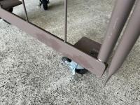 【販売終了】【中古】天使のカゴ台車Light　ココアブラウン　W850×D650×H1100　アルミ製　耐荷重200kg　両面折りたたみ式【軽量・小型カゴ台車】