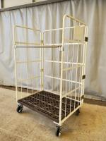 【販売終了】【中古】俺のカゴ台車G-spec　アイボリー　W1100×D800×H1700