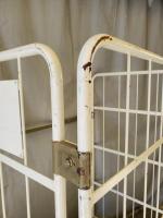 【販売終了】【中古】俺のカゴ台車G-spec　アイボリー　W1100×D800×H1700