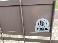 【販売終了】【GJサンクスセール品】【中古】俺のカゴ台車　ココアブラウン　W1100×D800×H1700　両面折りたたみ式