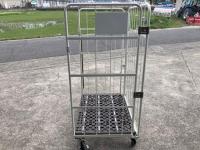 【販売終了】【GJサンクスセール品】【中古】俺のカゴ台車　アイボリー　W1100×D800×H1700