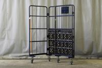 【中古】俺のカゴ台車G-spec　ネイビー　W1100×D800×H1700【レンタル使用品】