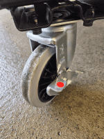 【中古】俺のカゴ台車　ブラック　W850×D650×H1700