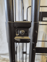 【中古】俺のカゴ台車　ブラック　W850×D650×H1700