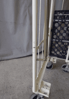 【中古】俺のカゴ台車　アイボリー　W850×D650×H1700