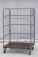 【販売終了】【アウトレット】俺のカゴ台車 パタメル　W1100×D800×H1700　両面パタパタ折りたたみ式【限定1台！】