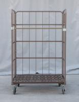 【販売終了】【アウトレット】俺のカゴ台車 パタメル　W1100×D800×H1700　両面パタパタ折りたたみ式【限定1台！】