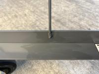 【販売終了】【アウトレット】天使のカゴ台車Light　ブルーグレー　W850×D650×H1100　アルミ製　耐荷重200kg　両面折りたたみ式【軽量・小型カゴ台車】