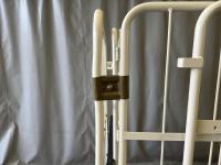 【販売終了】【アウトレット】俺のカゴ台車　アイボリー　W1100×D800×H1700　上下観音扉付き【限定1台】