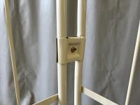 【販売終了】【アウトレット】俺のカゴ台車　アイボリー　W1100×D800×H1700　上下観音扉付き【限定1台】