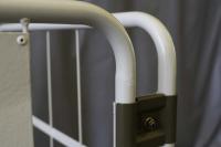 【販売終了】【アウトレット】天使のカゴ台車　アイボリー　W850×D650×H1100　両面折りたたみ式【軽量・小型カゴ台車】【限定1台】