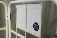 【販売終了】【アウトレット】 天使のカゴ台車 アイボリー W850×D650×H1100