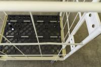 【販売終了】【アウトレット】 天使のカゴ台車 アイボリー W850×D650×H1100