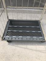 【販売終了】【美品中古】カゴ台車　W1100×D800×H2000　本宏製作所製