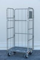 【販売終了】【中古】カゴ台車　W800×D600×H1700　本宏製作所製【引取限定商品】【限定1台】