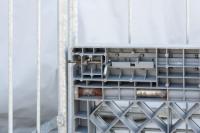 【販売終了】【中古】カゴ台車　W800×D600×H1700　本宏製作所製　シルバー