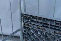 【販売終了】【中古】カゴ台車　W800×D600×H1700　本宏製作所製　シルバー