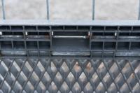 【販売終了】【中古】カゴ台車　W800×D600×H1700　本宏製作所製　シルバー