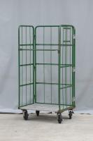 【販売終了】【中古】カゴ台車　W850×D650×H1700　本宏製作所製　カラー混在【限定2台！】