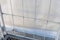 【販売終了】【中古】カゴ台車　W800×D600×H1700　本宏製作所製　シルバー