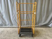 【販売終了】【中古】カゴ台車　W800×D600×H1700　本宏製