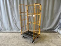 【販売終了】【中古】カゴ台車　W800×D600×H1700　本宏製
