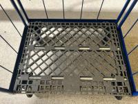 【販売終了】【中古】カゴ台車　W850×D650×H1700　本宏製作所製【限定1台！】