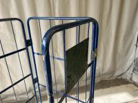 【販売終了】【中古】カゴ台車　W850×D650×H1700　本宏製作所製【限定1台！】